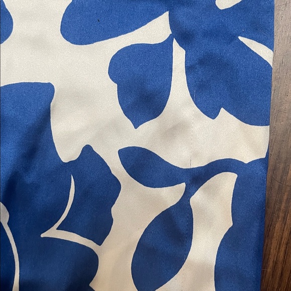 NWT House Of Harlow 1960 Palazzo Pants blue white wide leg high waist small - Picture 11 of 16